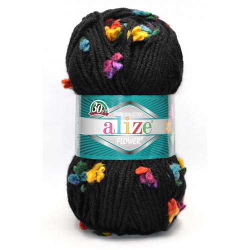 Вяжем из пряжи alize flower Вяжем из пряжи alize flower