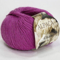 Alpaca d'Italia Цвет 11 фиолетово-розовый