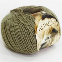 Alpaca d'Italia Цвет 26 зеленый папоротник