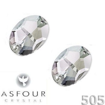Стразы пришивные хрустальные Овал Asfourelle 505, 16 мм, цвет Прозрачный (Crystal) 1 шт. (арт. Asfourelle 505) Стразы пришивные хрустальные Овал Asfourelle 505, 16 мм, цвет Прозрачный (Crystal) 1 шт. (арт. Asfourelle 505)