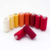 Bestex 629162 Набор ниток 40/2 400ярдов красно-жёлтый микс, 10 шт. Bestex 629162 