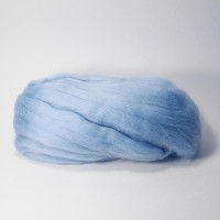 Шерсть полутонкая 50 г, Камтекс Цвет 015 голубой