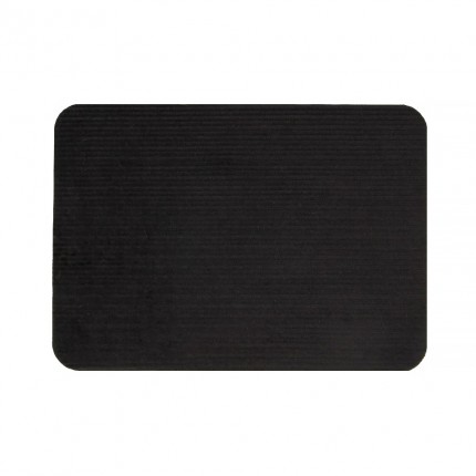 Термозаплатка Прямоугольник №1 10х14 см 2 шт (П) №003 вельвет черный 14х10 см (арт. "Прямоугольник" №1 10х14 см)