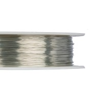 Ювелирный тросик (ланка) DZM d 0.3 мм 10 метров Цвет 01 под серебро