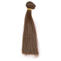 HobbyBe  Тресс для кукол HAR-7 15 см 100 см 25 г 05 каштановый 