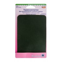 Hemline 690.BT/G002 Термозаплатки «Hemline» 690.BT. 10*15 см, 2шт. бутылочный зеленый 