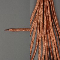 Прочие МГ-10328-1-МГ0683371 Шнурок плоский 10мм металлизированый дл.100см цвет медный персик МХ-315 (1шт.) 