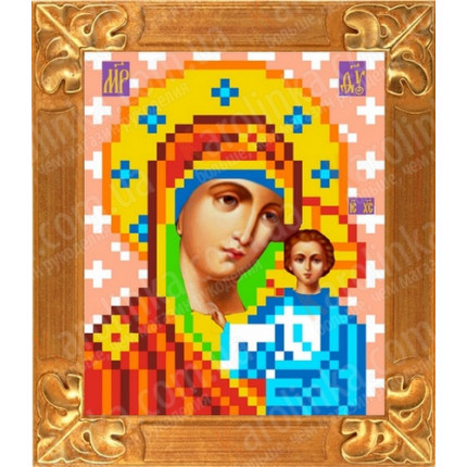 Схема для вышивания КБИ 6023 Казанская Икона Божией Матери