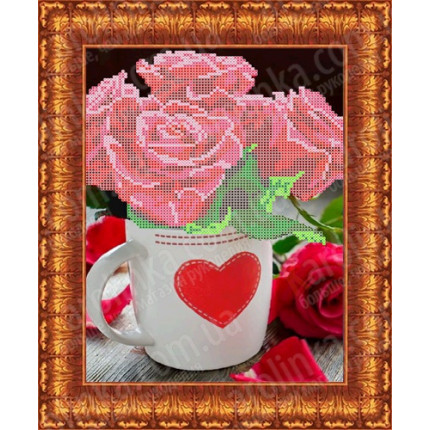 Схема для вышивания КБЦ 4017 Розы для любимой