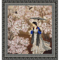 Конёк НИК9839 В саду. Схема для вышивания бисером 