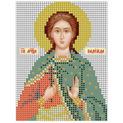 Схема для вышивания КИ-016 Надежда. Лён с нанесенным рисунком