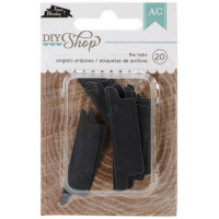 American Crafts 366610 Набор вырубок «File Tabs» 