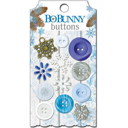 Набор декоративных пуговиц "Powder Mountain Buttons" (арт. 13608537)