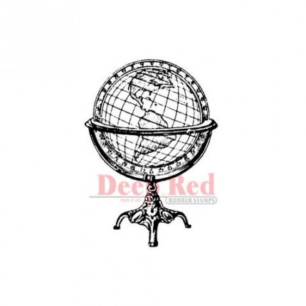 Резиновый штамп "Antique Globe" (арт. 3x404267)