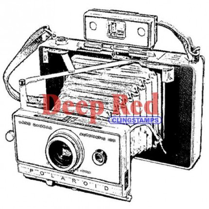 Резиновый штамп "Polaroid Camera" (арт. 3x404452)