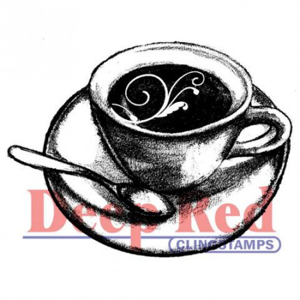 Резиновый штамп "Flourish Latte" (арт. 3x405019)