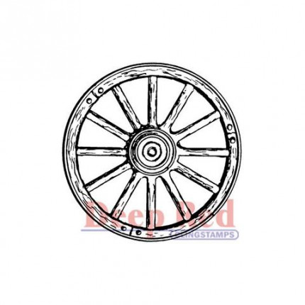Резиновый штамп "Wagon Wheel" (арт. 3x405115)