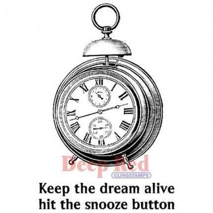 Резиновый штамп "Keep the Dream Alive" (арт. 3x504317)