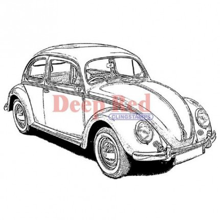 Резиновый штамп "VW Bug" (арт. 4x500022)