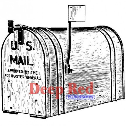 Резиновый штамп "Outgoing Mail" (арт. 4x503094)