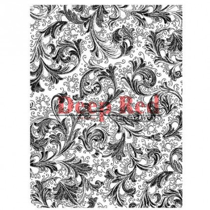 Резиновый штамп "Floral Trumpets Background" (арт. 4x600064)