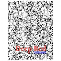 Deep Red Stamps 4x600084 Резиновый штамп "Grunge Swirl Background" 