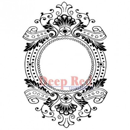 Резиновый штамп "Baroque Frame" (арт. 4x601101)