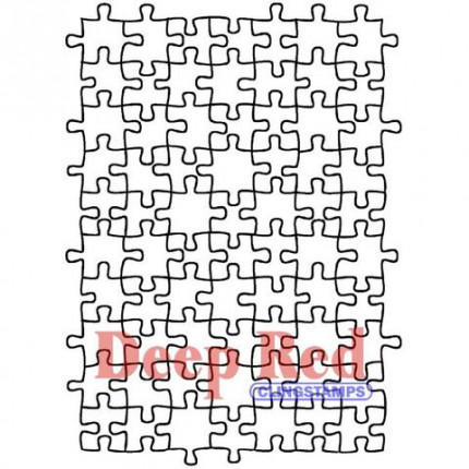 Резиновый штамп "Puzzle Background" (арт. 4x604425)