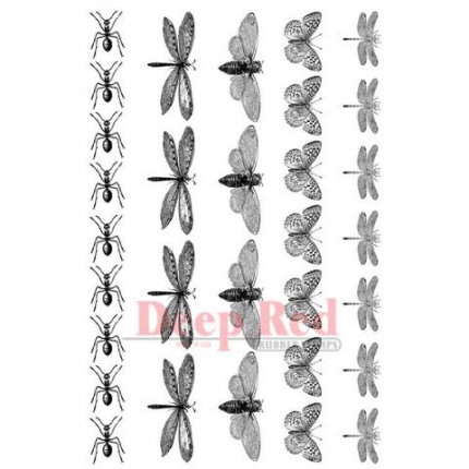 Резиновый штамп "Dragonflies and More" (арт. 5x704004)