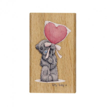 Штамп деревянный "Огромное сердце" (арт. MTY906102)