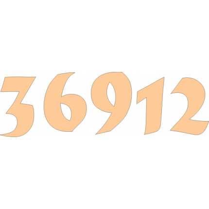 Набор цифр для часов (арт. 045953)