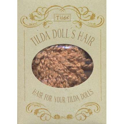 Волосы для куклы TILDA, цвет - светло-коричневый (арт. 712972)