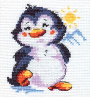 Набор для вышивания 0-32 Пингвинёнок