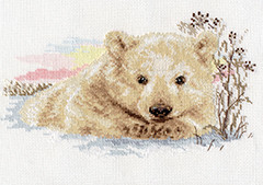 Набор для вышивания 1-19 Северный медвежонок