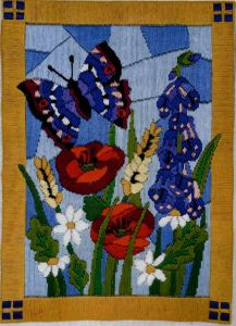 Набор для вышивания AL77516 Staing Glass Butterfly (Витраж Бабочки)