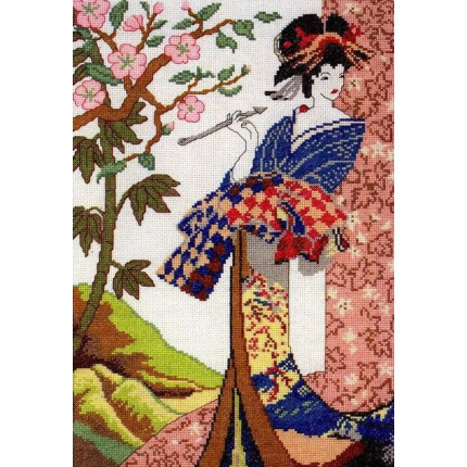 Набор для вышивания CC74974 Geisha Girl (Юная гейша)