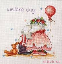 Набор для вышивания HC116 Wedding Day (День свадьбы)