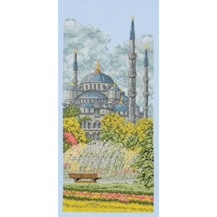Набор для вышивания PCE0801 The Blue Mosque (Голубая мечеть)