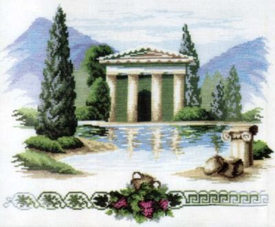 Набор для вышивания 237 Греция. Храм