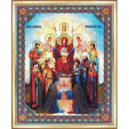 Икона Похвала Пресвятой Богородицы (арт. Б-1106)