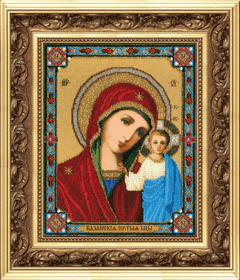 Набор для вышивания Б-1191 Икона Божьей Матери Казанская