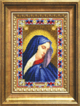 Икона Божьей Матери Скорбящая (арт. Б-1205)
