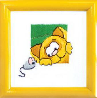 Набор для вышивания ГЛ-002 Кошки-мышки