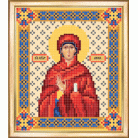 Чаривна Мить СБИ-035 Именная икона святая мученица Анна. Схема для вышивания бисером 