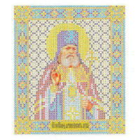 Чаривна Мить СБИ-048 Именная икона святой Лука. Схема для вышивания бисером 
