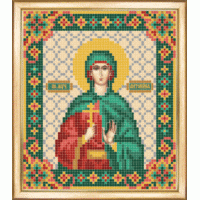 Чаривна Мить СБИ-083 Именная икона святая мученица Антонина. Схема для вышивания бисером 