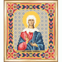 Чаривна Мить СБИ-104 Именная икона святая мученица Таисия. Схема для вышивания бисером 