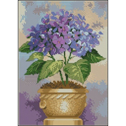 Набор для вышивания 06959 Hydrangea in Bloom (Гортензия в цвету)