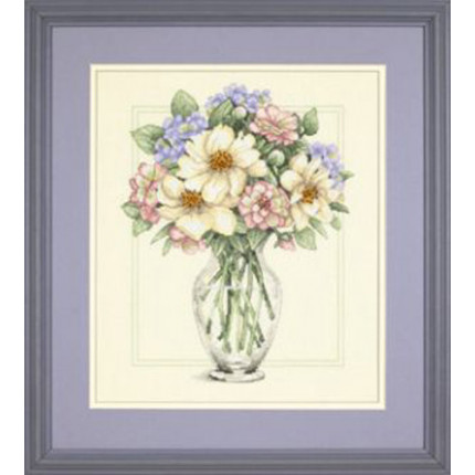 Набор для вышивания 35228 Flowers in Tall Vase (Цветы в высокой вазе)