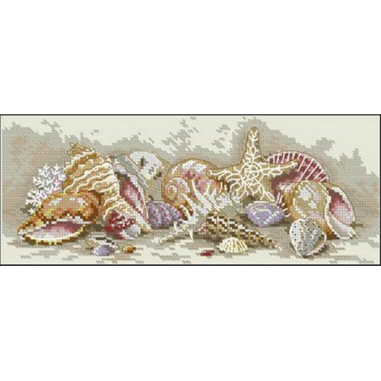Набор для вышивания 65035 Seashell Treasures (Сокровища - морские ракушки)